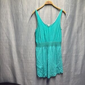 🏁 Aritzia Talula Turquoise Sleeveless Dress size small